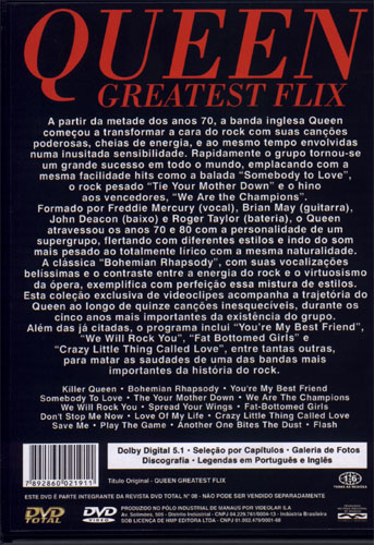 DVD Greatest Flix