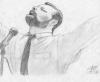 Dibujo de Alberto Sandoval